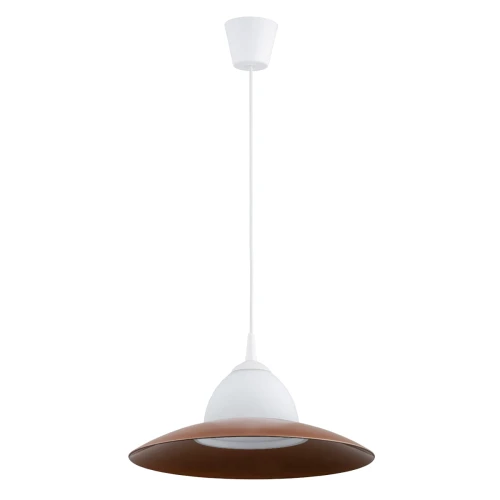 Lampa wisząca MANDY biała 1xE27 61132 Alfa