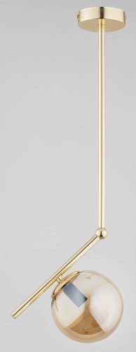 Lampa sufitowa LIBERTY złota 1xE14 61123 Alfa