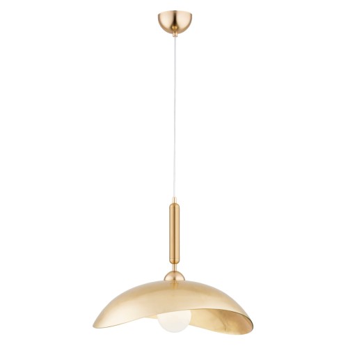Lampa wisząca GOLDEN złota 1xE27 61113 Alfa