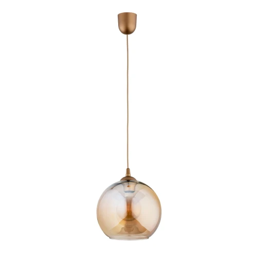 Lampa wisząca FLESZ 250 złota 1xE27 61100 Alfa