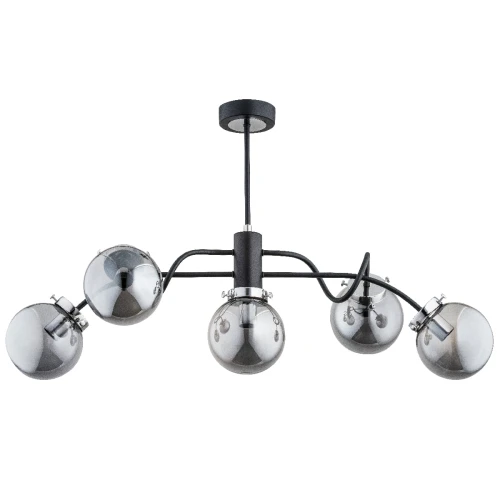 Lampa sufitowa GILDA czarna 5xE14 61045 Alfa