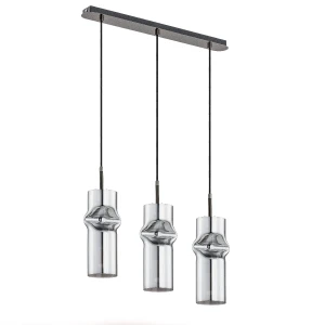 Lampa wisząca KAPRIS grafitowa 3xE27 61018 Alfa