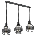 Lampa wisząca BLISTER czarna 3xE27 61001 Alfa
