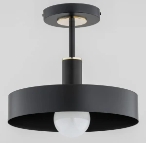 Lampa sufitowa BERYT czarna 1xE27 60976 Alfa
