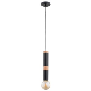 Lampa wisząca AKORD czarna 1xE27 60950 Alfa