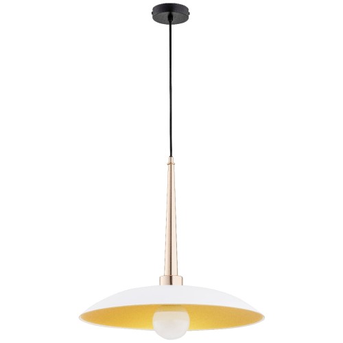 Lampa wisząca VELIAN biała 1xE27 60917 Alfa