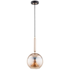 Lampa wisząca VOLDA NEW złota 1xE27 60915 Alfa