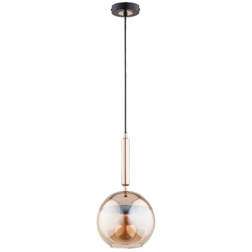 Lampa wisząca VOLDA NEW złota 1xE27 60915 Alfa