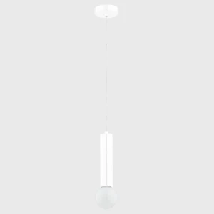 Lampa wisząca JAZZ biała 1xE27 60914 Alfa