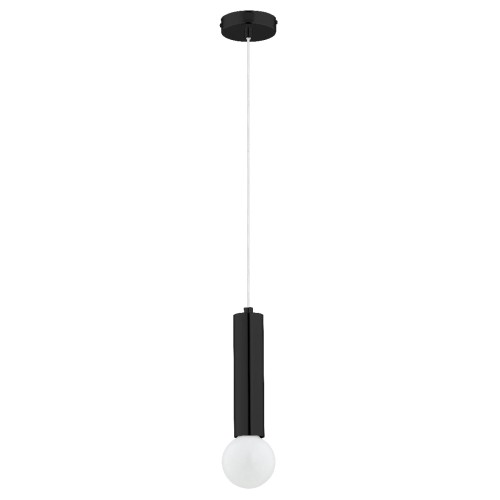 Lampa wisząca JAZZ czarna 1xE27 60913 Alfa