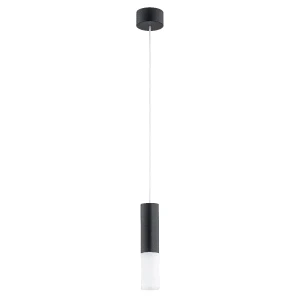 Lampa wisząca ELIOT czarna-biała 1xE14 60900 Alfa