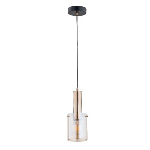 Lampa wisząca CELIA złota 1xE27 60832 Alfa
