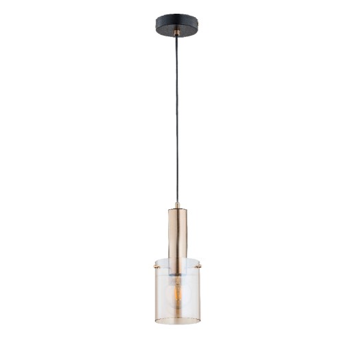 Lampa wisząca CELIA złota 1xE27 60832 Alfa