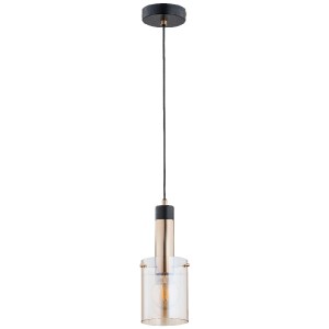 Lampa wisząca BELLA złota 1xE27 60830 Alfa
