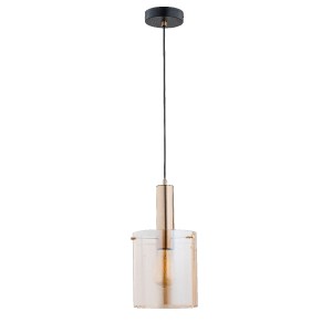 Lampa wisząca CALENA złota 1xE27 60826 Alfa