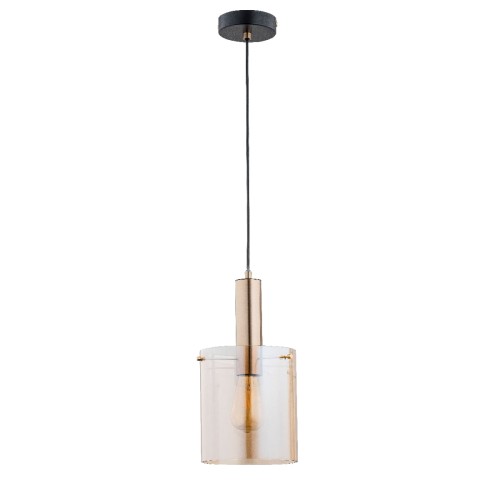 Lampa wisząca CALENA złota 1xE27 60826 Alfa