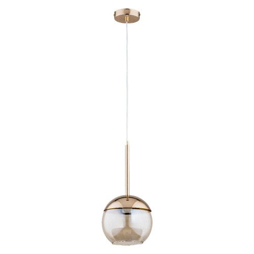 Lampa wisząca VOLDA złota 1xE27 60824 Alfa