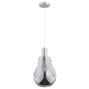 Lampa wisząca TOMBER chrom 1xE27 60814 Alfa