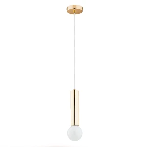 Lampa wisząca JAZZ mosiądz 1xE27 60776 Alfa