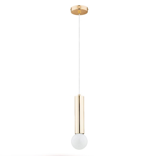 Lampa wisząca JAZZ mosiądz 1xE27 60776 Alfa