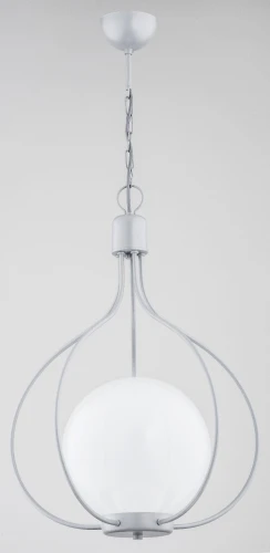 Lampa wisząca REMI 250 srebrna 1xE27  60739 Alfa