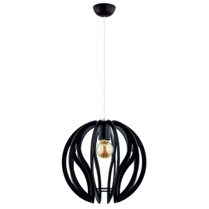 Lampa wisząca BLADE drewniana 1xE27  60725 Alfa