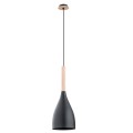 Lampa wisząca JUICE czarna 1xE27 60722 Alfa