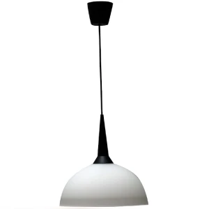 Lampa wisząca ARENA czarno/biała 1xE27 60719 Alfa
