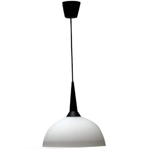 Lampa wisząca ARENA czarno/biała 1xE27 60719 Alfa