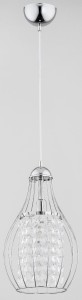 Lampa wisząca PIRO II chrom 1xE14 60644 Alfa