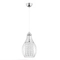 Lampa wisząca PIRO II chrom 1xE14 60644 Alfa