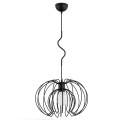 Lampa wisząca KIWI czarna 1xE27 60602 Alfa