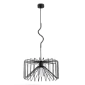 Lampa wisząca VERSO czarna 1xE27 60596 Alfa