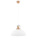 Lampa wisząca ECLAT drewniana 1xE27 60581 Alfa