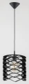 Lampa wisząca SPIKE czarna 1xE27 60559 Alfa
