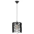 Lampa wisząca SPIKE czarna 1xE27 60559 Alfa