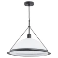 Lampa wisząca WASA BIAŁO-czarna 1xE27 60534 Alfa