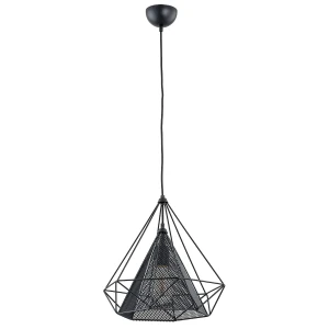 Lampa wisząca NET czarna 1xE27 60499 Alfa