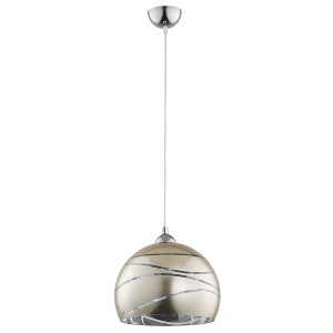 Lampa wisząca NARVI chrom 1xE27  60424 Alfa