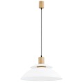 Lampa wisząca TROPIC drewniana 1xE27 60356 Alfa