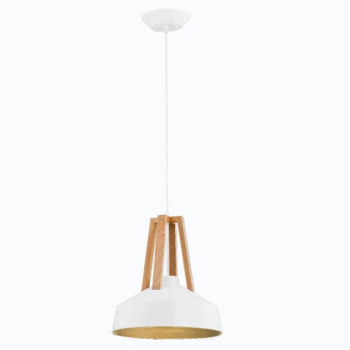 Lampa wisząca DROP biała 1xE27 60292 Alfa
