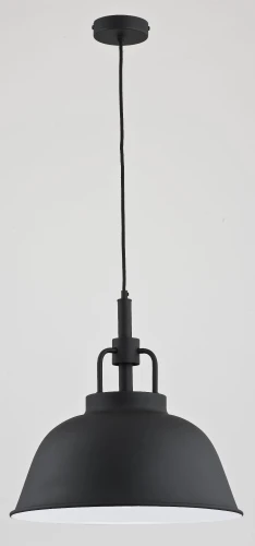 Lampa wisząca ALCANTARA czarna 1xE27 60244 Alfa