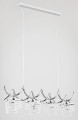 Lampa wisząca HELISA chrom 4xE14  60177 Alfa