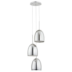 Lampa wisząca RONDA chrom 3xE27 60143 Alfa