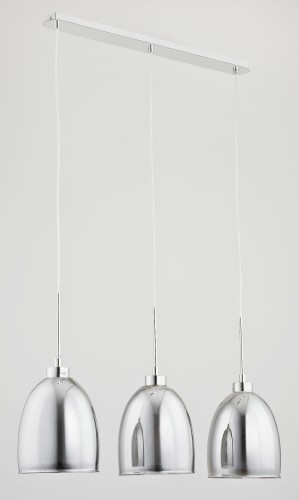Lampa wisząca RONDA chrom 3xE27 60140 Alfa