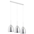 Lampa wisząca RONDA chrom 3xE27 60140 Alfa
