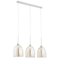 Lampa wisząca RONDA herbaciana 3xE27 60139 Alfa