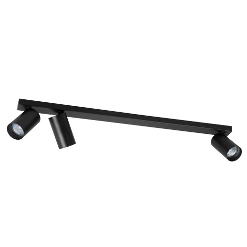 Lampa reflektorek sufitowy ALASA czarny 3xGU10 59037 Alfa