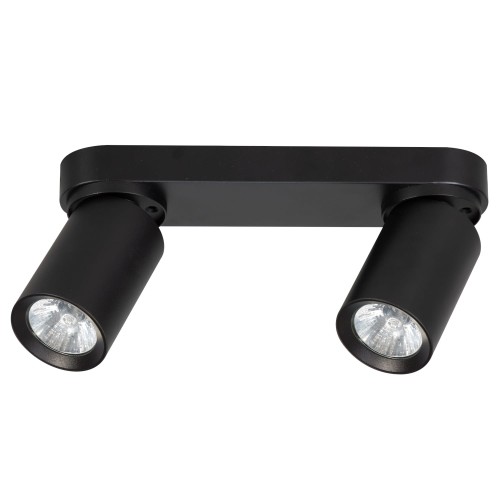 Lampa reflektorek sufitowy FLEX czarny 2xGU10 59029 Alfa