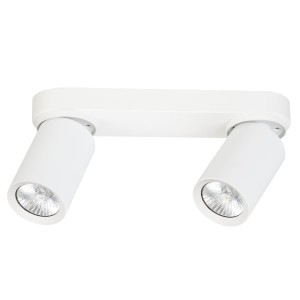 Lampa reflektorek sufitowy FLEX biały 2xGU10 59028 Alfa